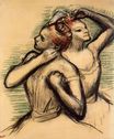 Эдгар Дега - Две танцовщицы 1897
