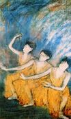 Эдгар Дега - Три танцовщицы 1898