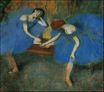 Эдгар Дега - Танцовщицы в синем 1899