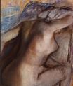 Эдгар Дега - После купания. Женщина вытирается 1900