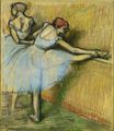 Эдгар Дега - Танцовщицы у станка 1900