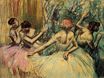 Эдгар Дега - Танцовщицы за кулисами 1901
