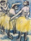 Эдгар Дега - Три танцовщицы в желтых пачках 1904
