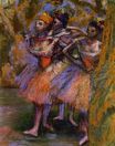 Эдгар Дега - Три танцовщицы 1906