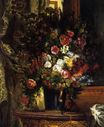 Ваза цветов на консоли 1848-1849