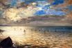 Эжен Делакруа - Вид на море с высоты Дьеппа 1852