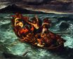 Эжен Делакруа - Христос на Генисаретском озере 1854