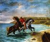 Лошади, выходящие из моря 1860