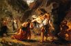 Эжен Делакруа - Геракл выносит Алкестиду из царства Аида 1862