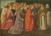 Герардо ди Джованни Дель Фора - Фрагмент картины, Группа Мужчин с Четками 1481-1497г