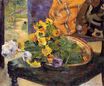 Paul Gauguin - To Make a Bouquet 1880