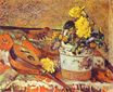 Поль Гоген - Мандолина и цветы 1883