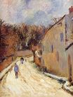 Paul Gauguin - Osny, rue de Pontoise, Winter 1883