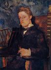 Портрет сидящего мужчины 1884