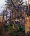 Поль Гоген - Заброшенный сад в Руане 1884