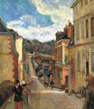 Paul Gauguin - Rue Jouvenet, Rouen 1884