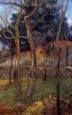 Поль Гоген - Голые деревья 1885