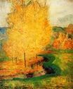 Paul Gauguin - By the Stream, Autumn 1885