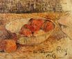 Paul Gauguin - Fruit in a bowl 1886
