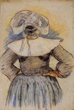 Бретонская женщина 1886