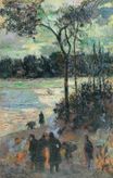 Гоген Поль - Огонь у воды 1886