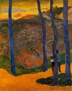 Paul Gauguin - Blue trees 1888