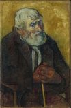 Старик с палкой 1888