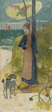 Жанна Д'Арк или бретонка с прялкой 1889