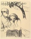 Paul Gauguin - Human Misery, from the Volpini Suite Dessins lithographiques 1889