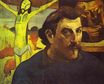 Paul Gauguin - Self Portrait with the Yellow Christ 1890