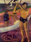 Paul Gauguin - A man with axe 1891