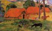 Paul Gauguin - The Three Huts 1891