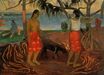 Paul Gauguin - Under the Pandanus 1891