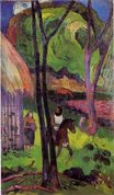 Paul Gauguin - The rider in front of the hub 1892
