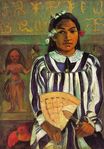 Paul Gauguin - Tehamana has many parents. The Ancestors of Tehamana 1893