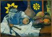 Paul Gauguin - Still life with teapot and fruits 1896