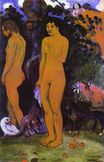 Гоген Поль - Адам и Ева 1902