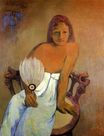 Paul Gauguin - Girl with a Fan 1902