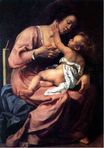 Артемизия Джентилески - Мадонна с младенцем 1609