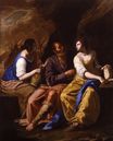 Артемизия Джентилески - Лот и его дочери 1640-1650