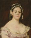 Ева Гонсалес - Портрет женщины 1869-1870