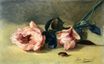 Ева Гонсалес - Пионы и крупный коричневый жук-скарабей 1871-1872