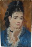 Ева Гонсалес - Автопортрет 1879