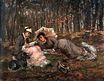 Гонсалес Ева - Чтение в лесу 1865-1883