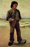 Fisherman on the Beach 1882