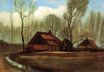 Винсент Ван Гог - Фермерские домики в роще 1883