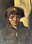 Head of a Peasant Woman with Dark Cap 1884