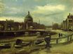 Вид на Амстердам с центрального вокзала 1885