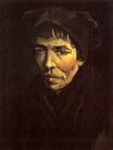 Портрет крестьянки в темном чепце 1885