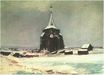 The Old Cemetery Tower at Nuenen in the Snow 1885